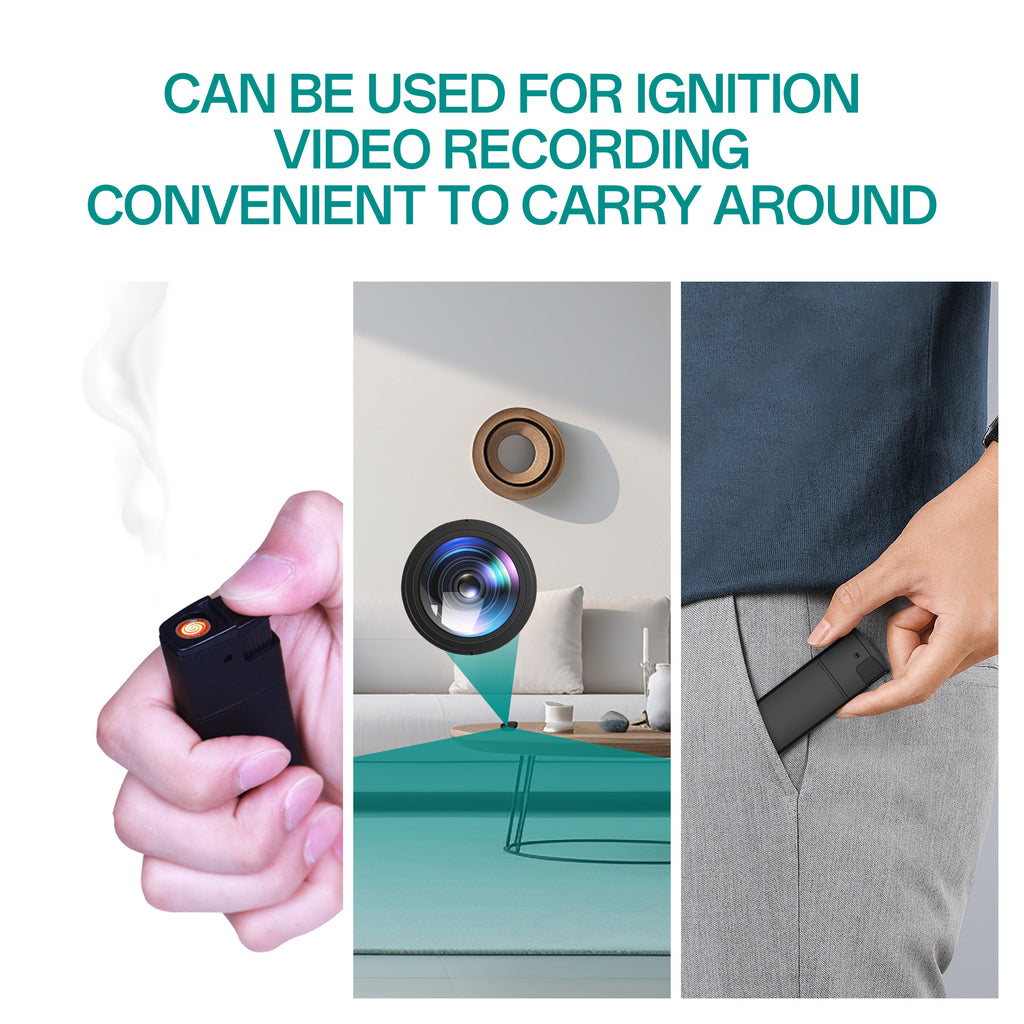 Compact mini camera recorder for authorized personal use